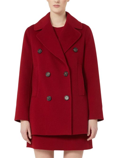 Cappotto donna Caban rosso MaxMara S | CABAN054